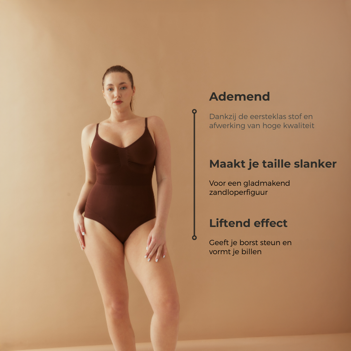 Bodysuit Sculpting Shapewear met String