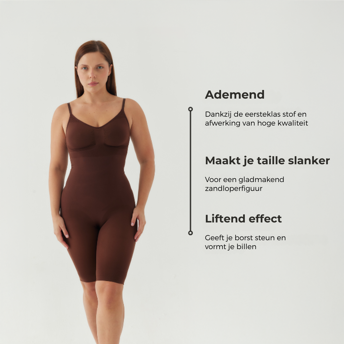 Bodysuit Sculpting Shapewear met Shorts