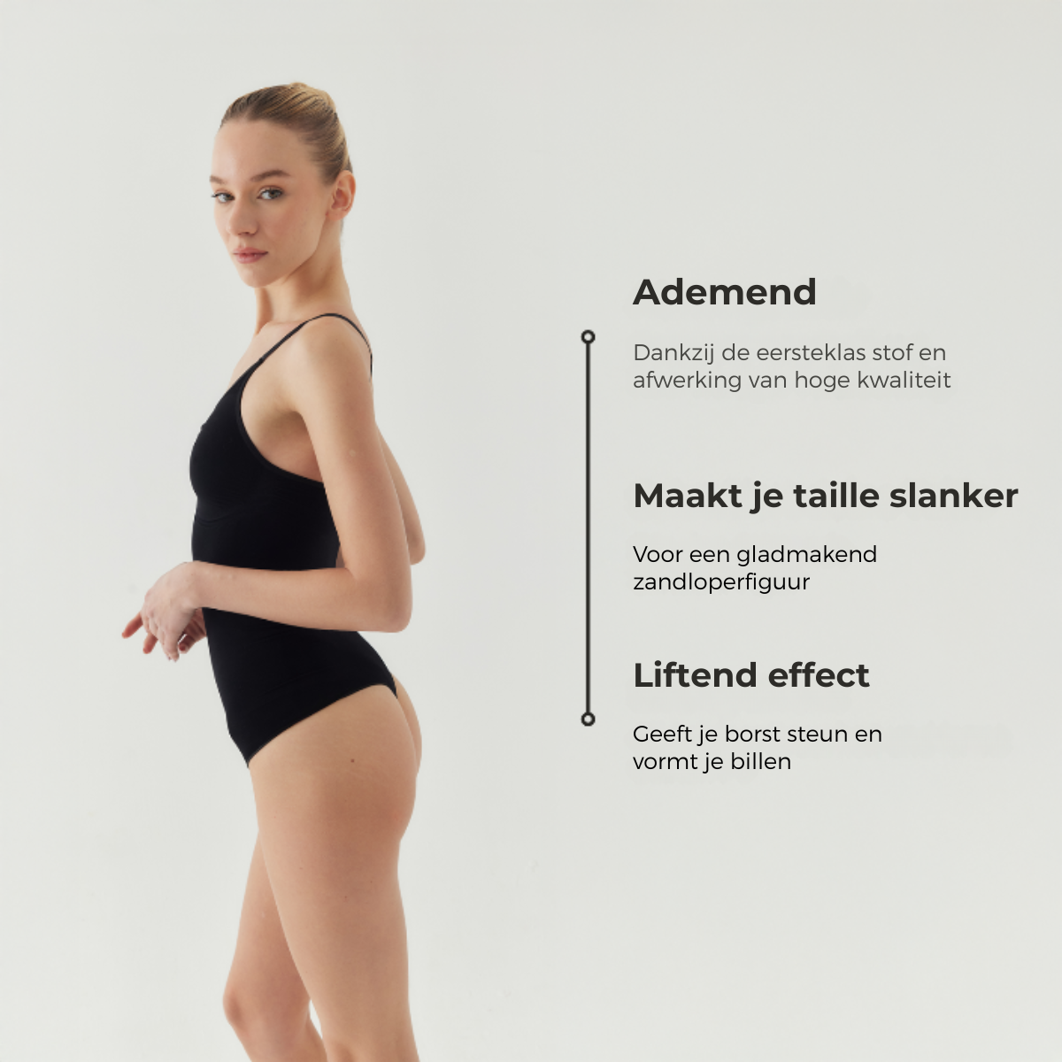 Bodysuit Sculpting Shapewear met Slip