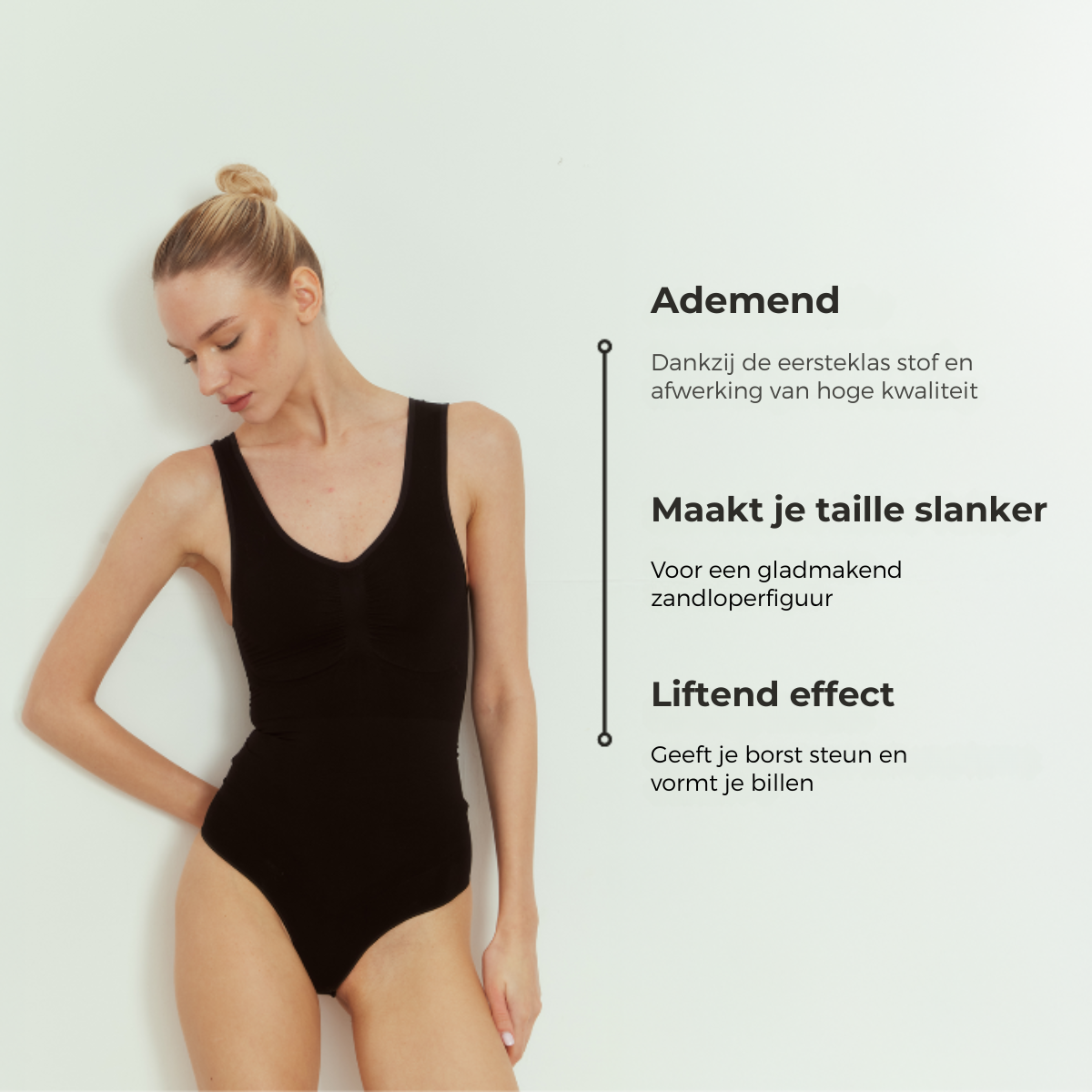 Tank Bodysuit Sculpting Shapewear met String
