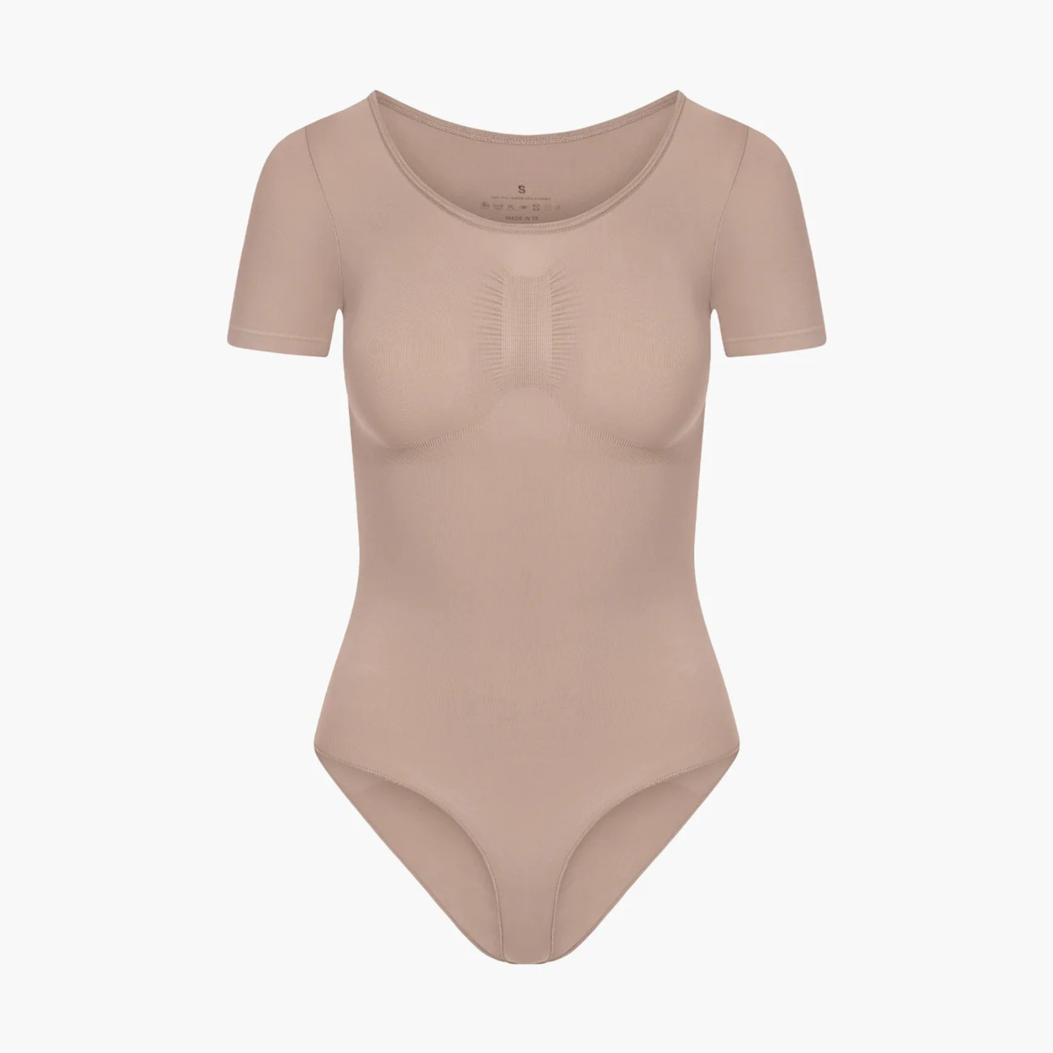 Bodysuit Sculpting Shapewear T-Shirt met Slip