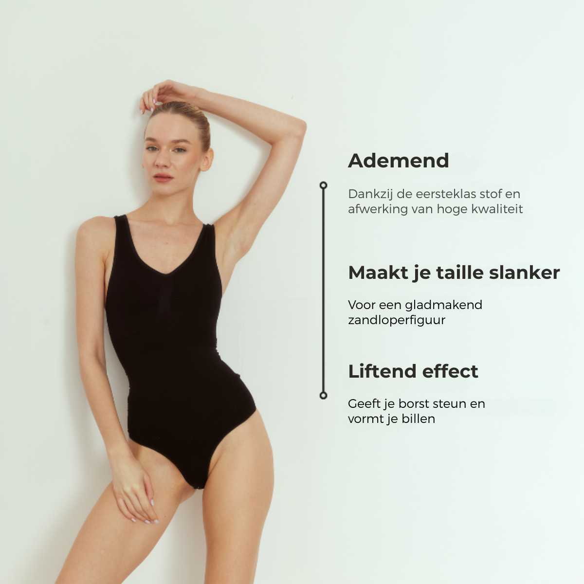 Tank Bodysuit Sculpting Shapewear met Slip