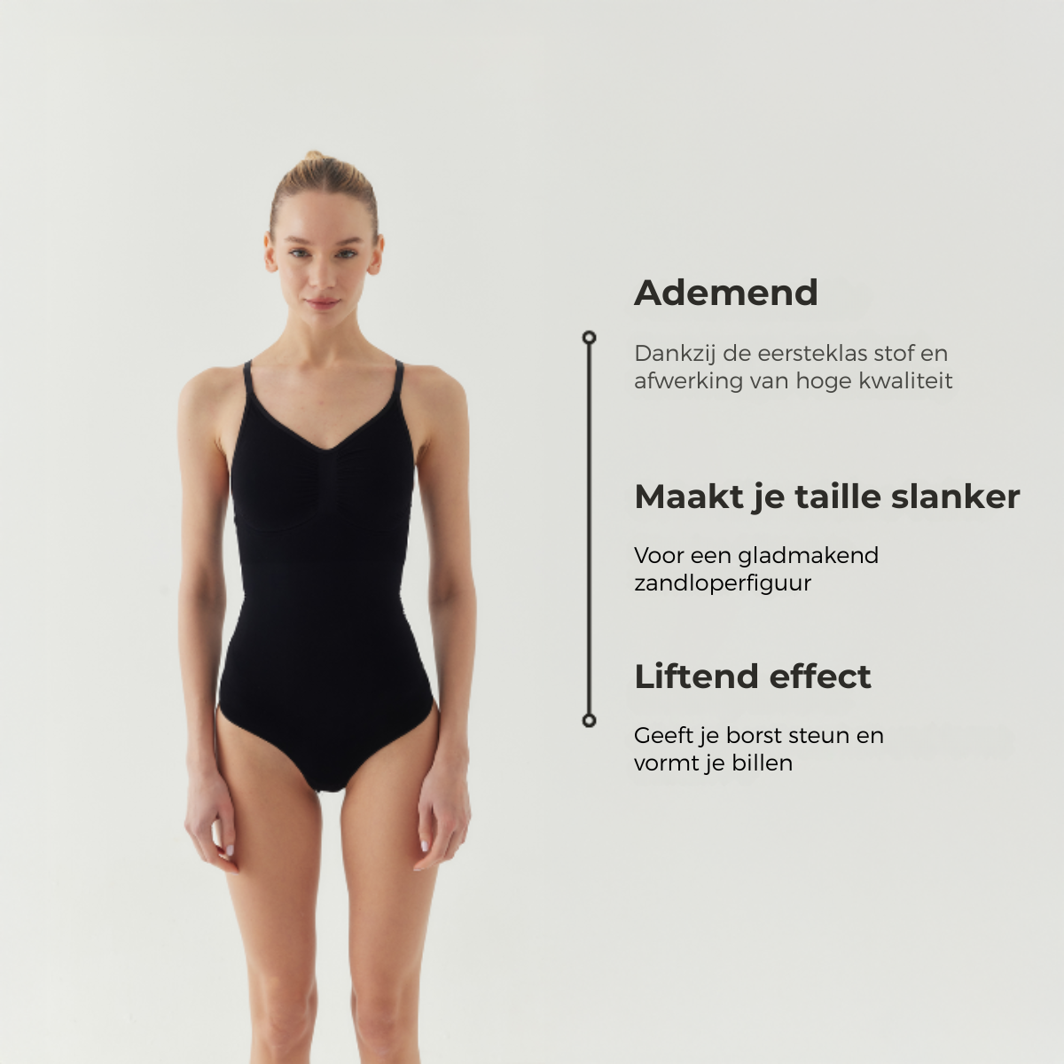 Bodysuit Sculpting Shapewear met String