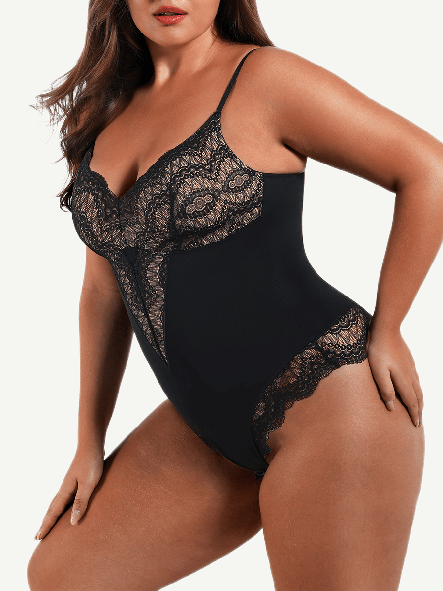 V-Hals Bodysuit