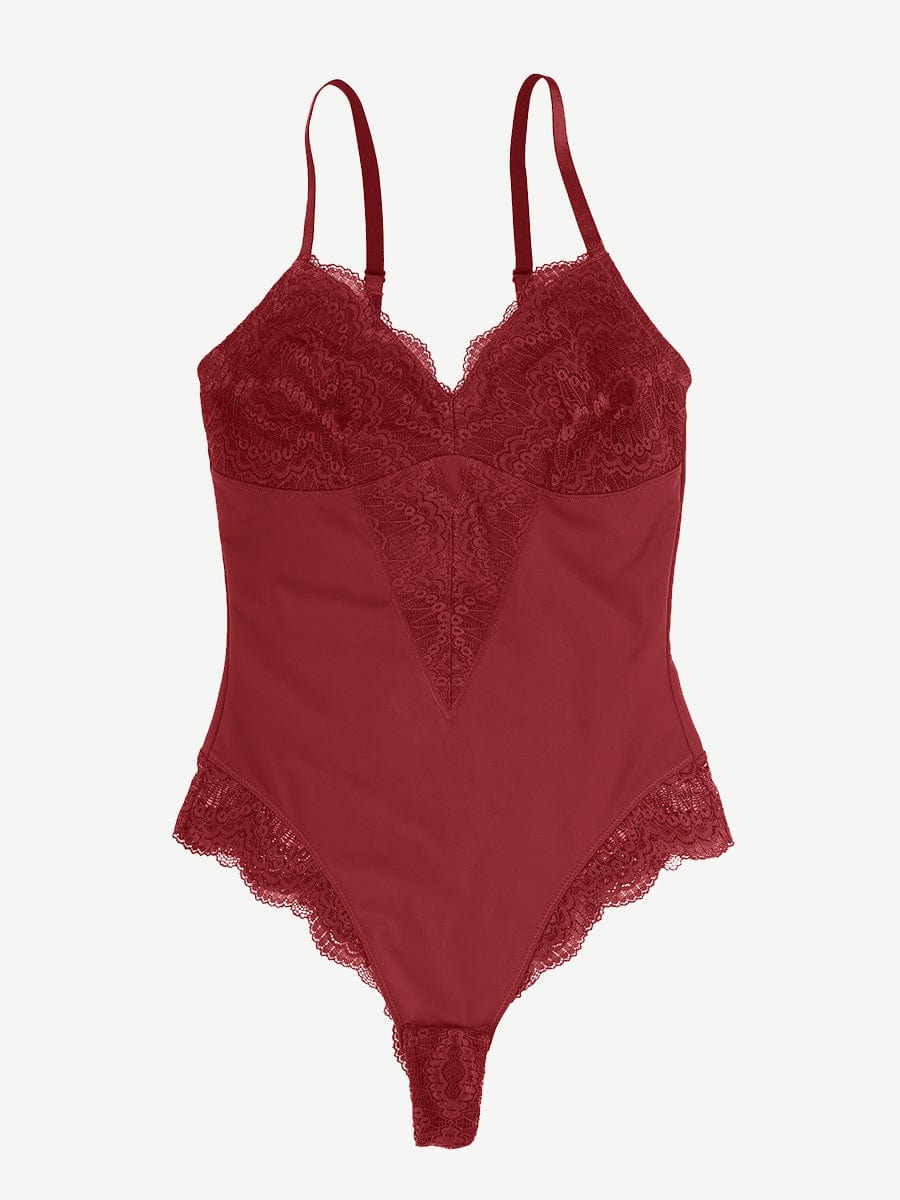 V-Hals Bodysuit