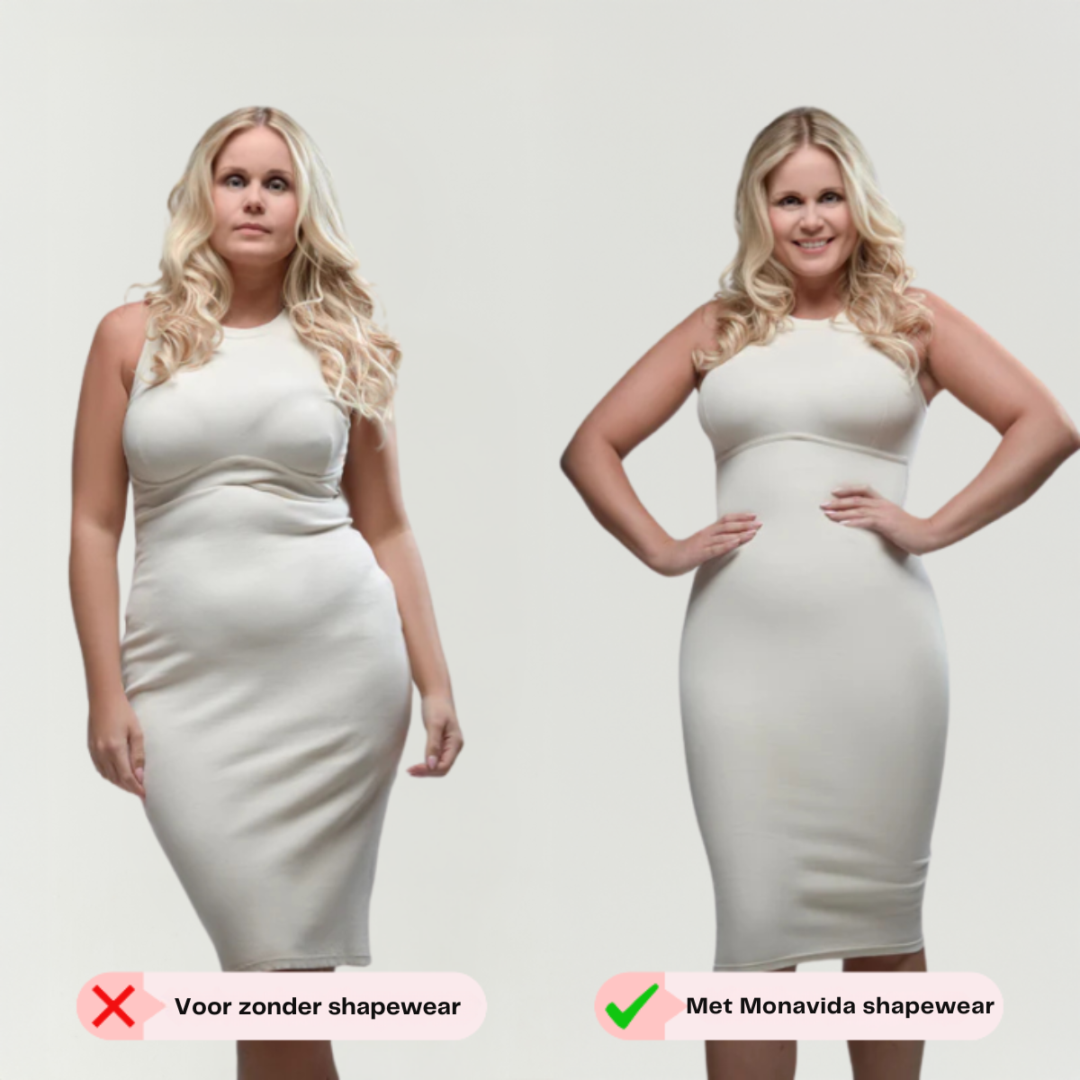 Bodysuit Sculpting Shapewear met Slip