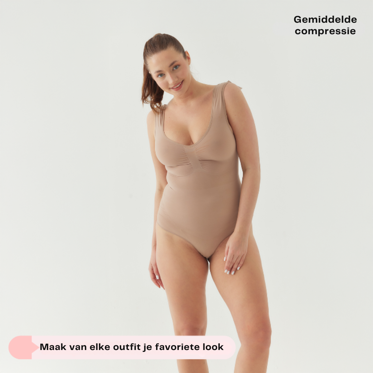 Tank Bodysuit Sculpting Shapewear met String
