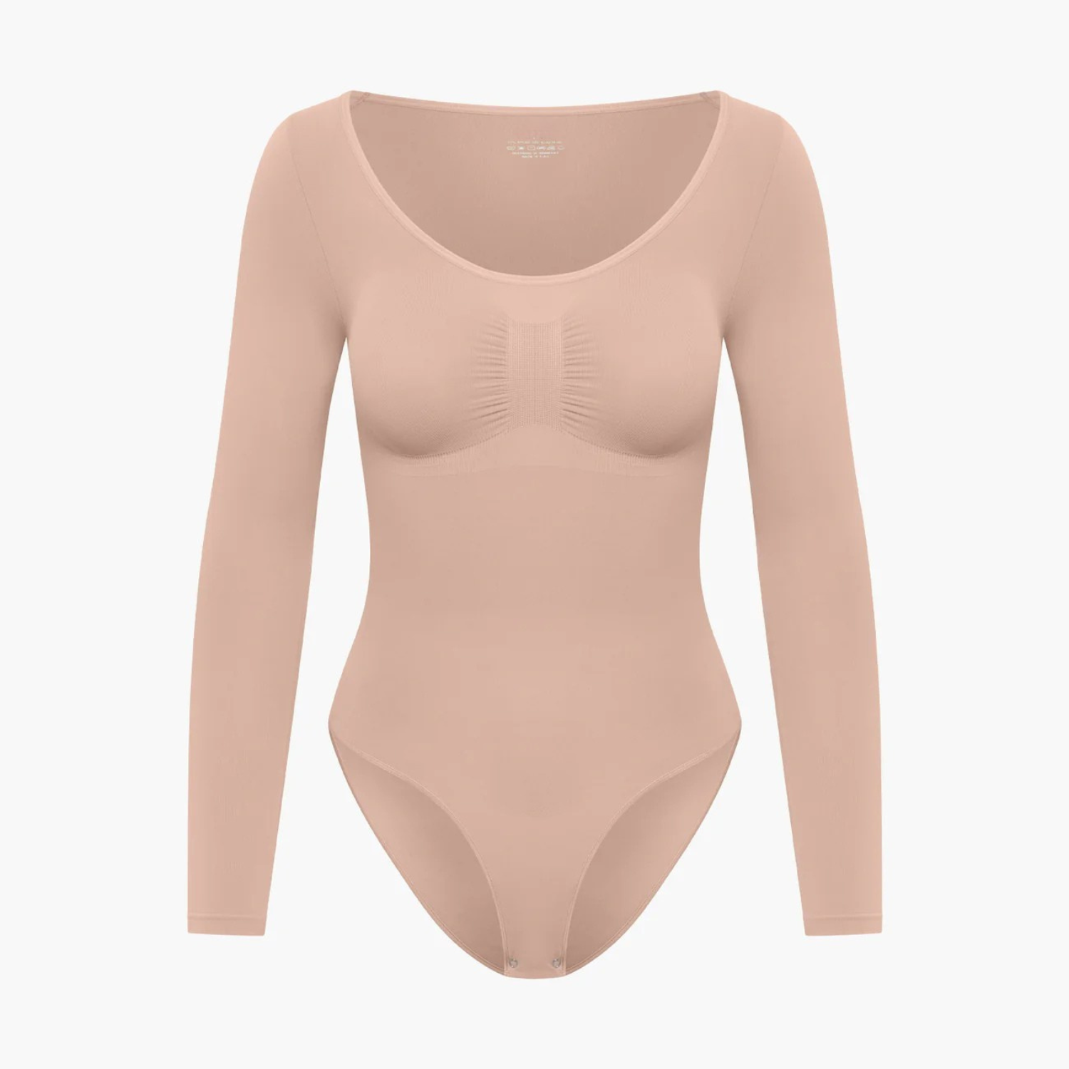 Bodysuit Sculpting Shapewear Longsleeve met Slip