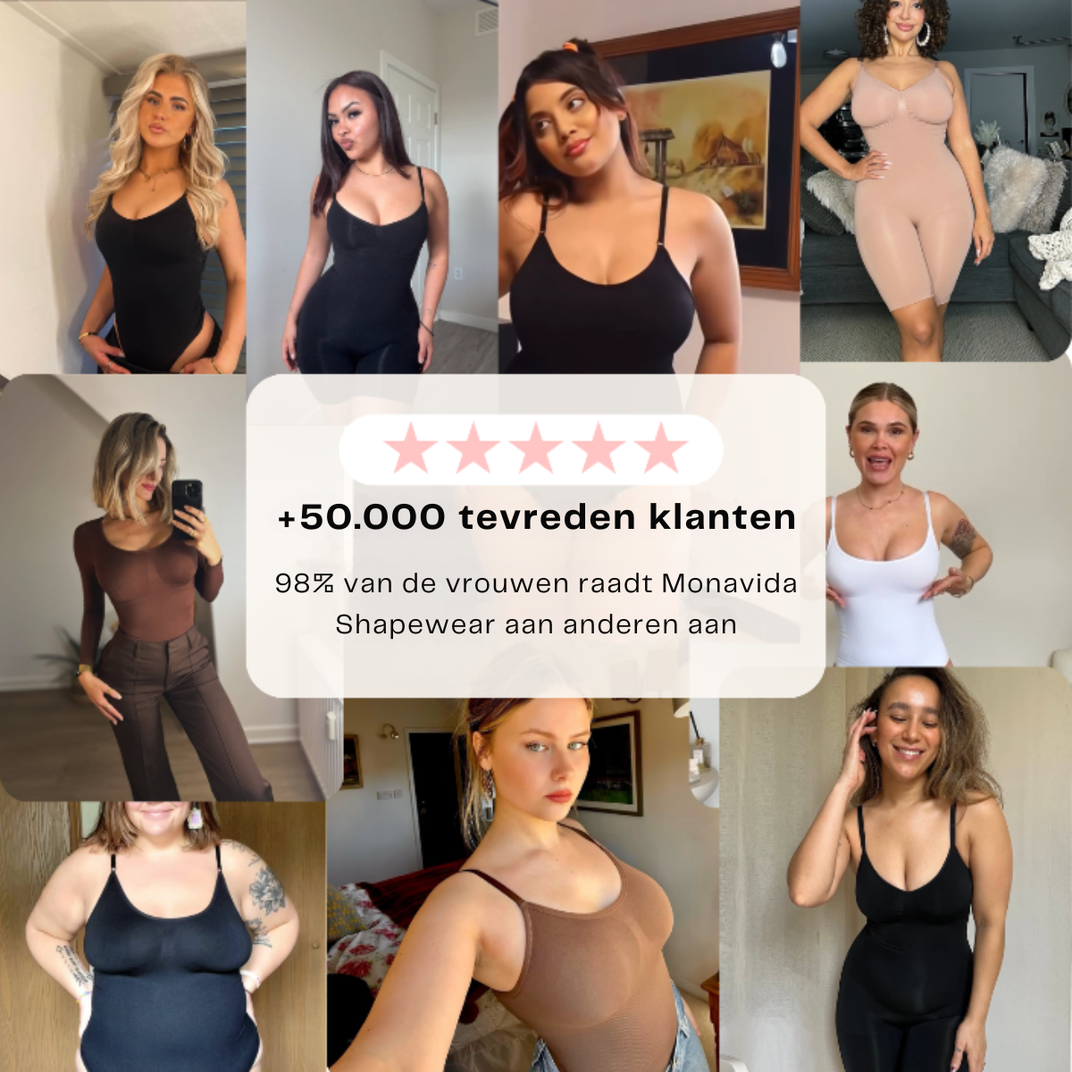 Bodysuit Sculpting Shapewear met Slip