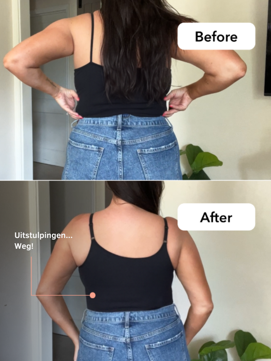 CurveSmooth Cami Top - Ronde Hals