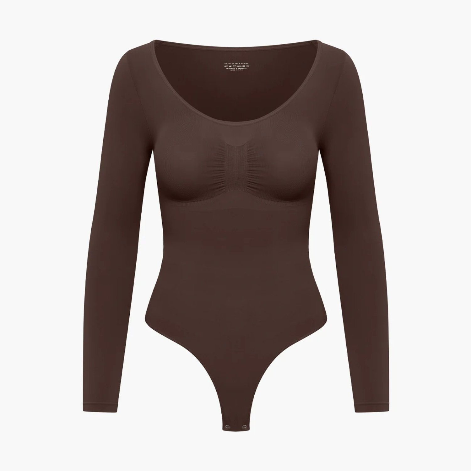 Bodysuit Sculpting Shapewear Longsleeve met String