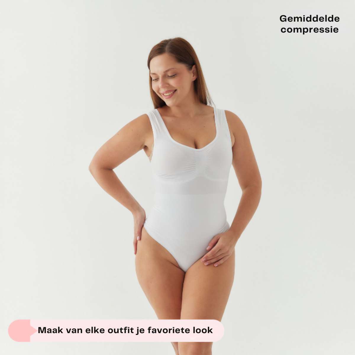 Tank Bodysuit Sculpting Shapewear met String