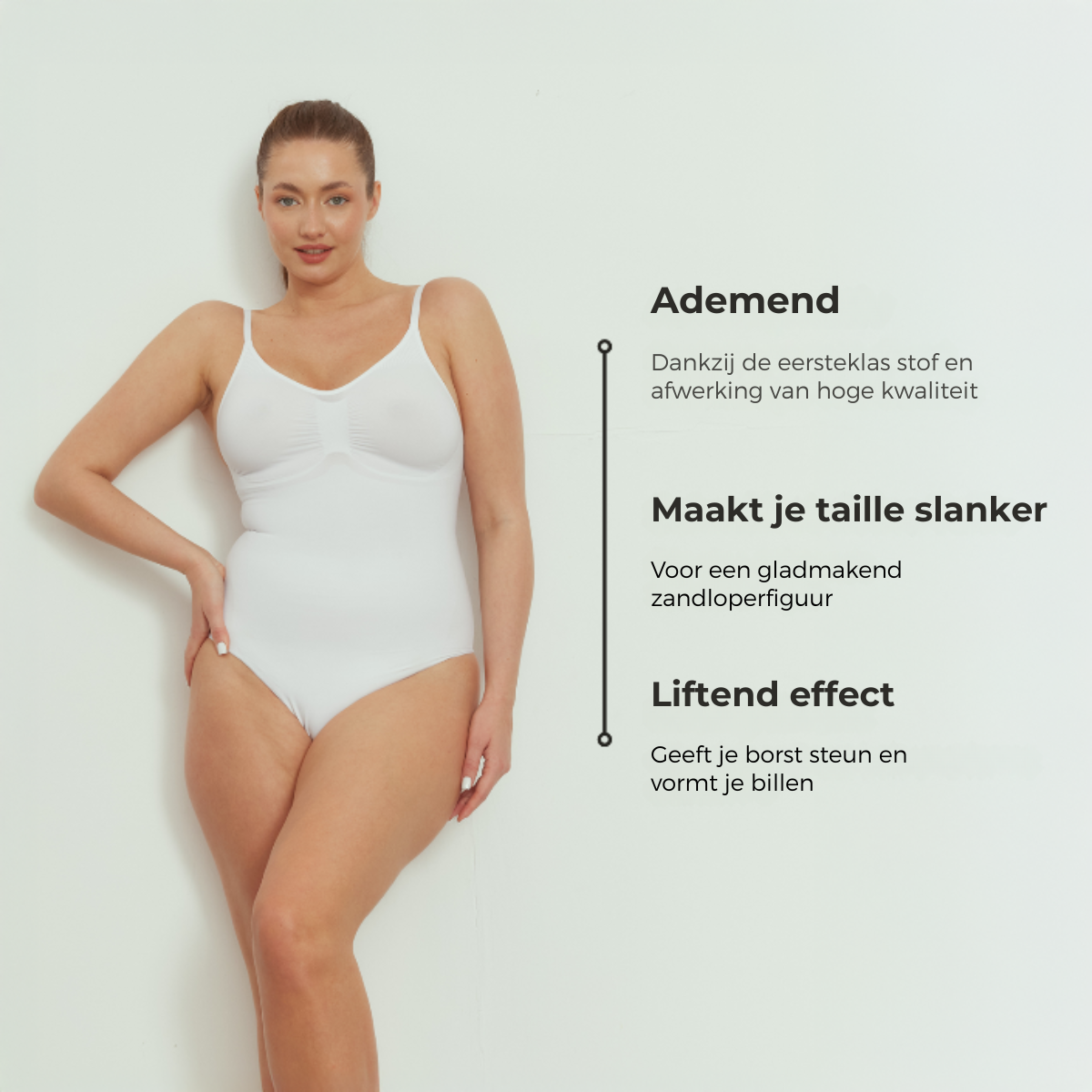 Bodysuit Sculpting Shapewear met Slip