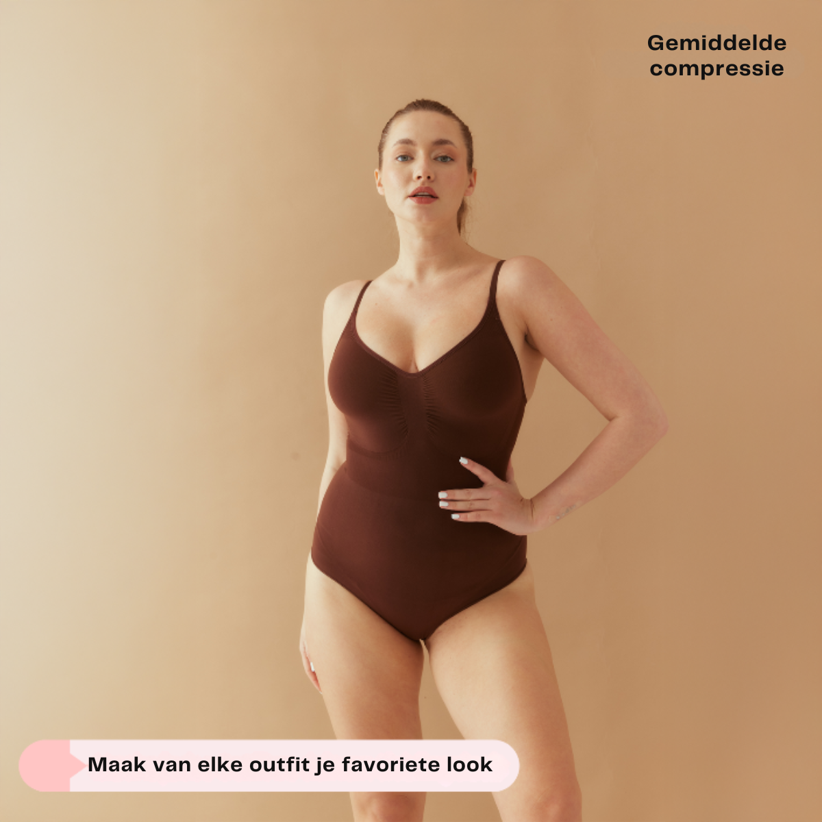 Bodysuit Sculpting Shapewear met Slip