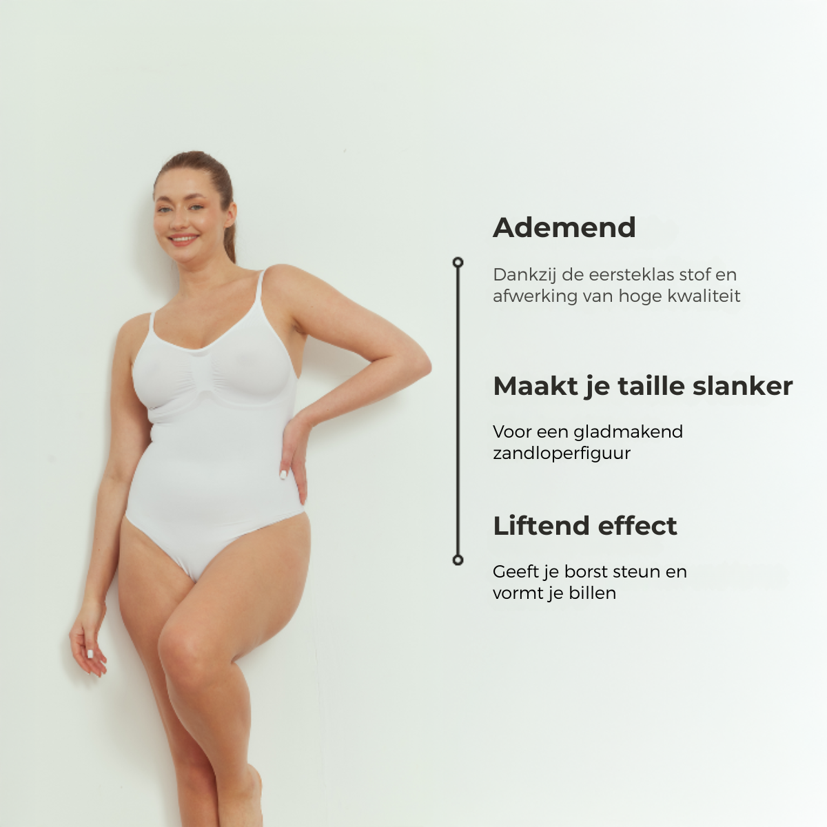 Bodysuit Sculpting Shapewear met String