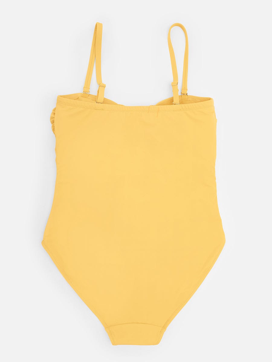 Strapless Corrigerend Badpak met Buikcontrole