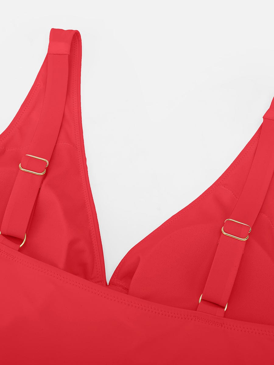Corrigerend Badpak met Mesh & Ring Detail