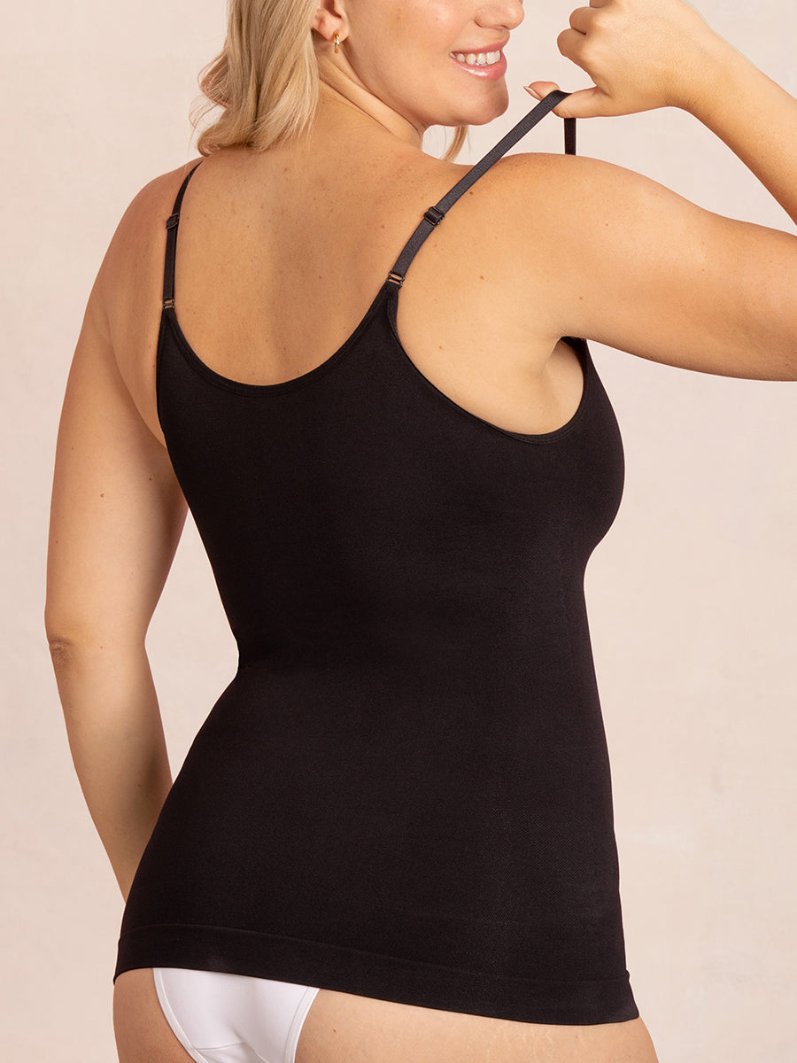 CurveSmooth Cami Top - Ronde Hals