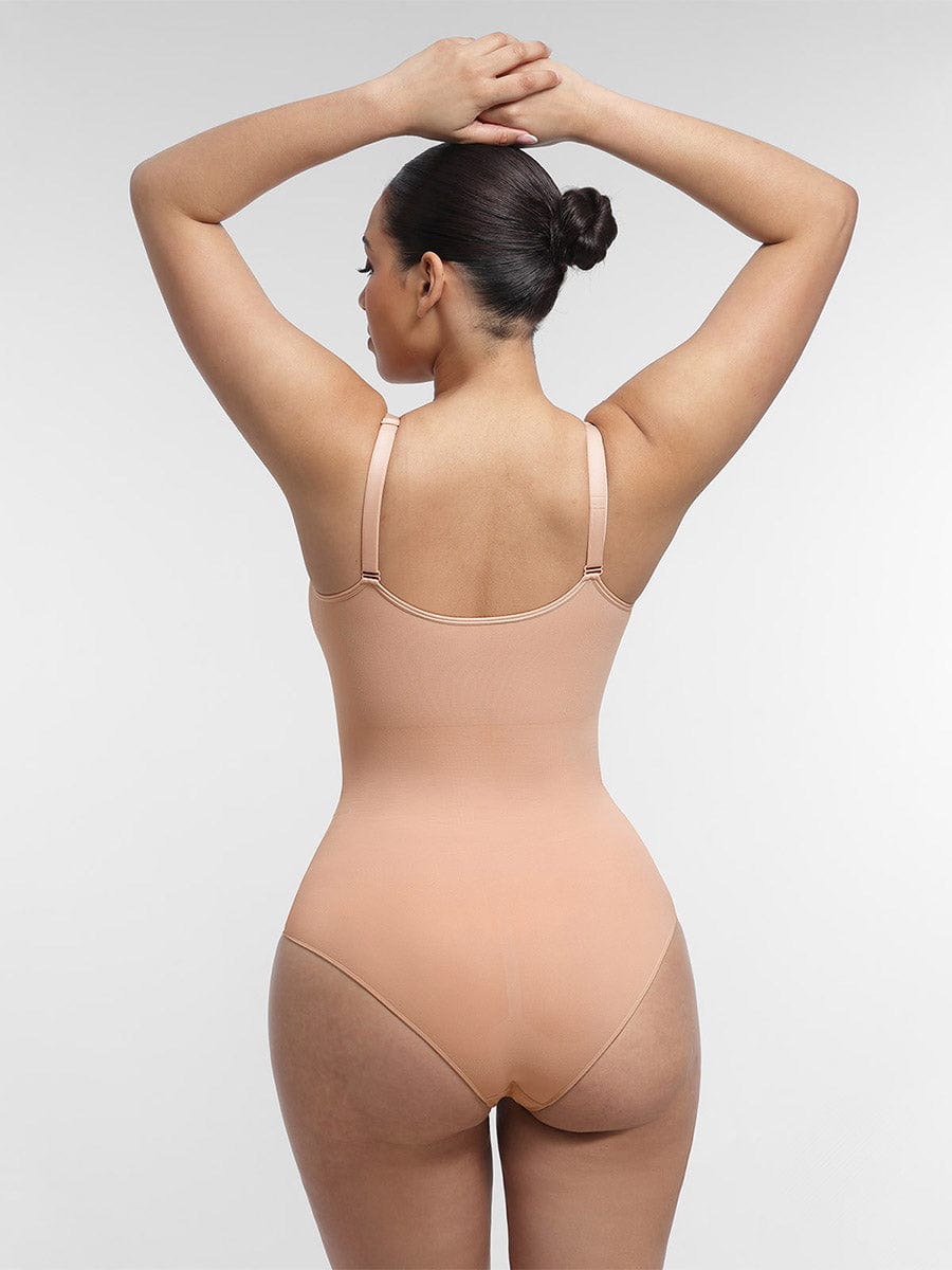 Naadloze Sculpt Bodysuit met Slip