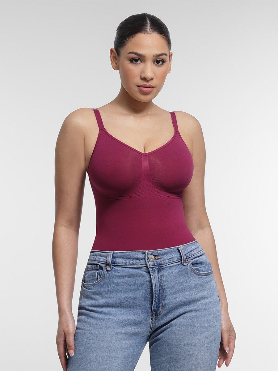 Naadloze Sculpt Bodysuit met Slip