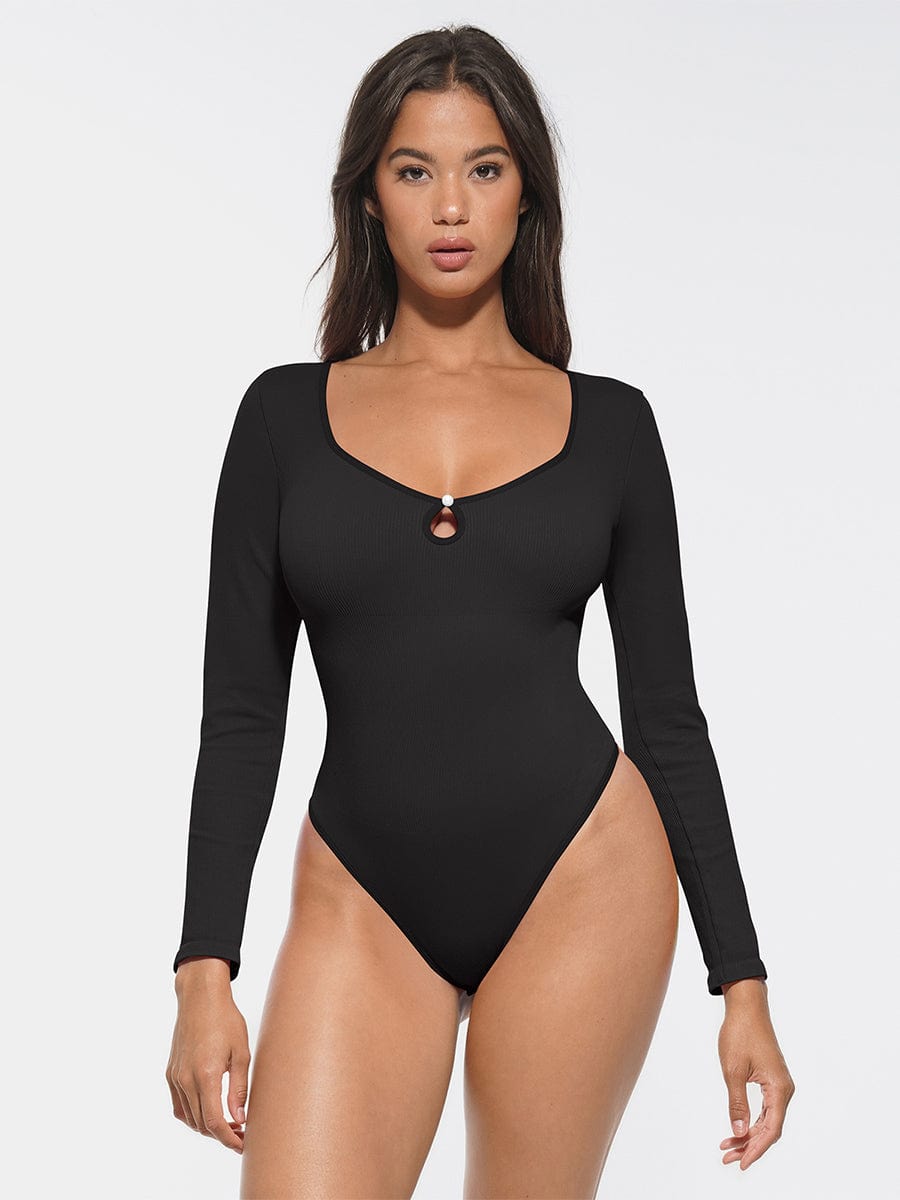 Holle Scoop Hals String Bodysuit