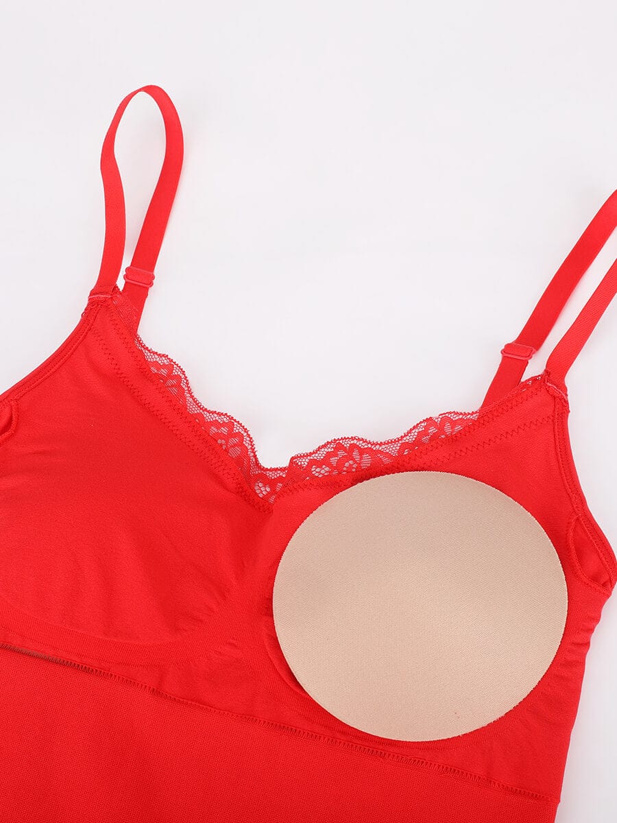 Naadloze Kanten String Bodysuit