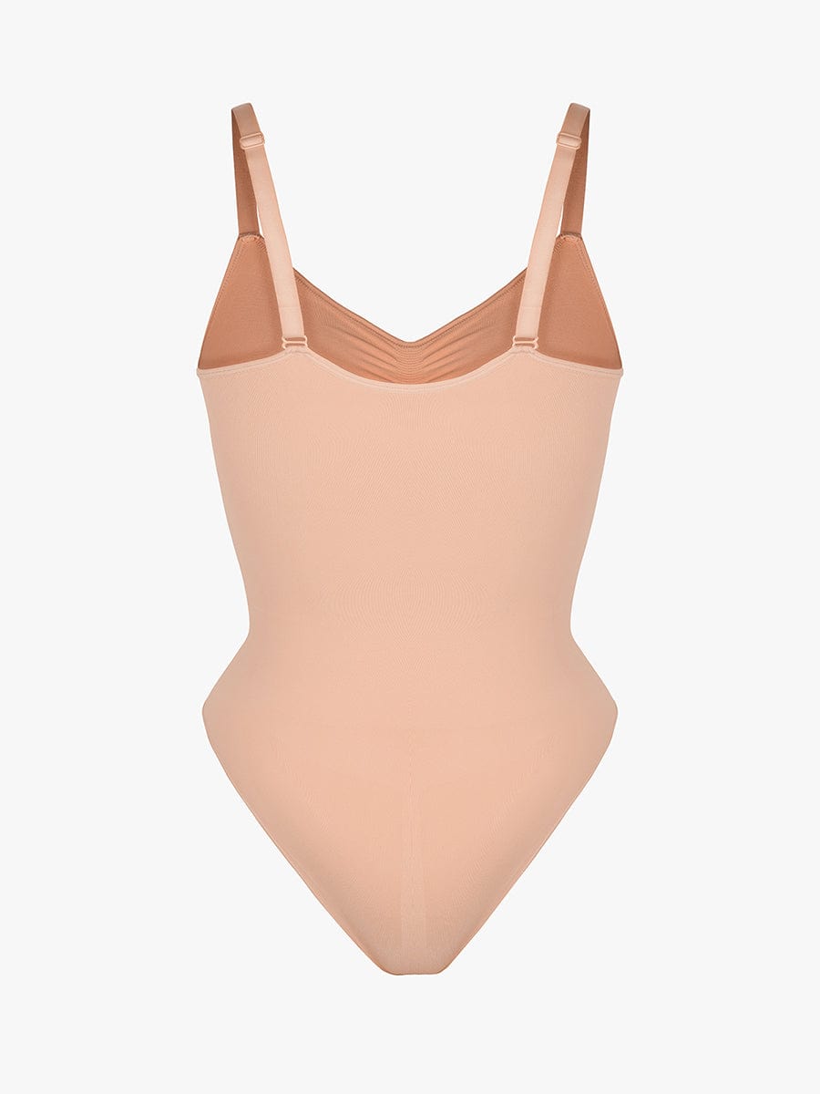 Naadloze Sculpt Bodysuit met Slip