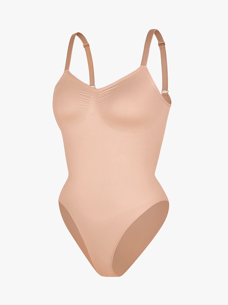 Naadloze Sculpt Bodysuit met Slip