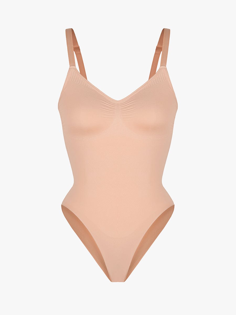 Naadloze Sculpt Bodysuit met Slip