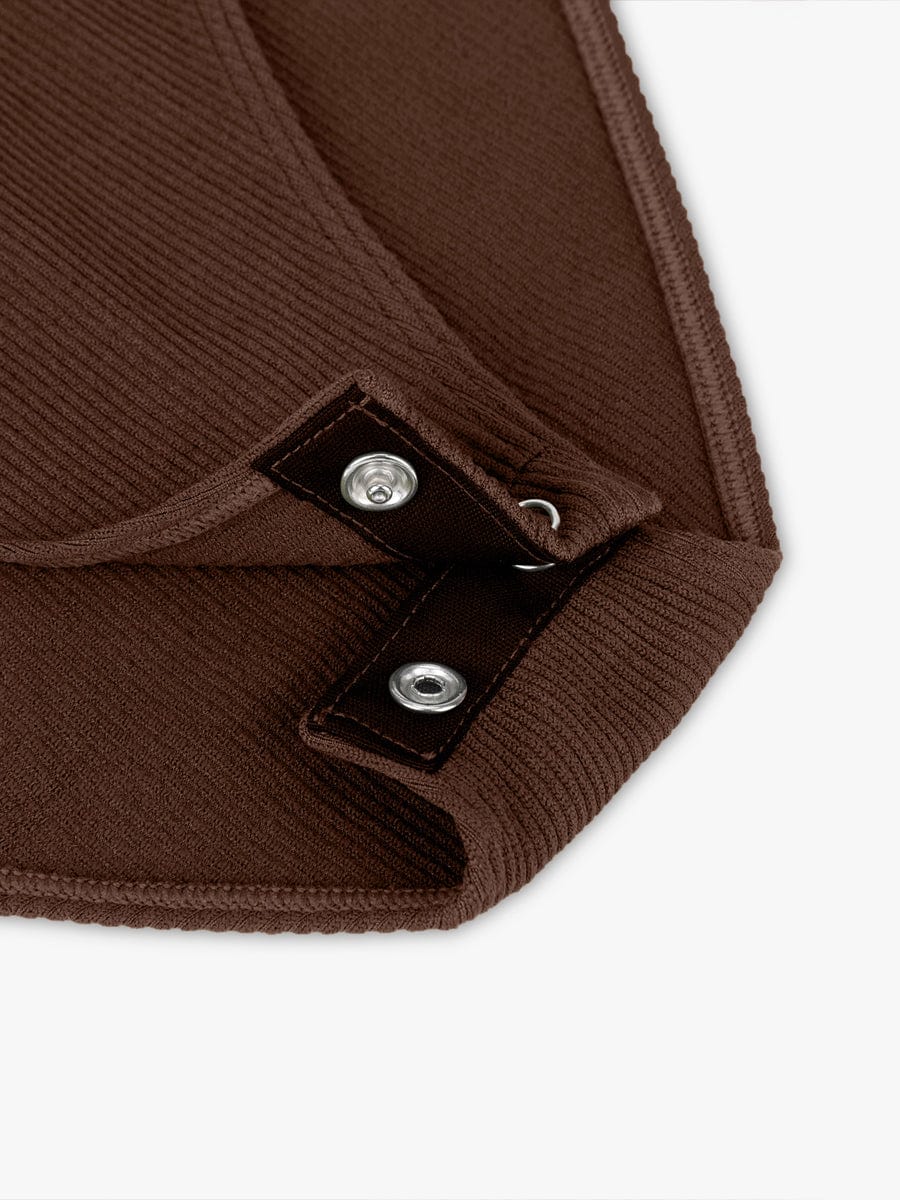 Geribbelde Zip-Front Tank Bodysuit