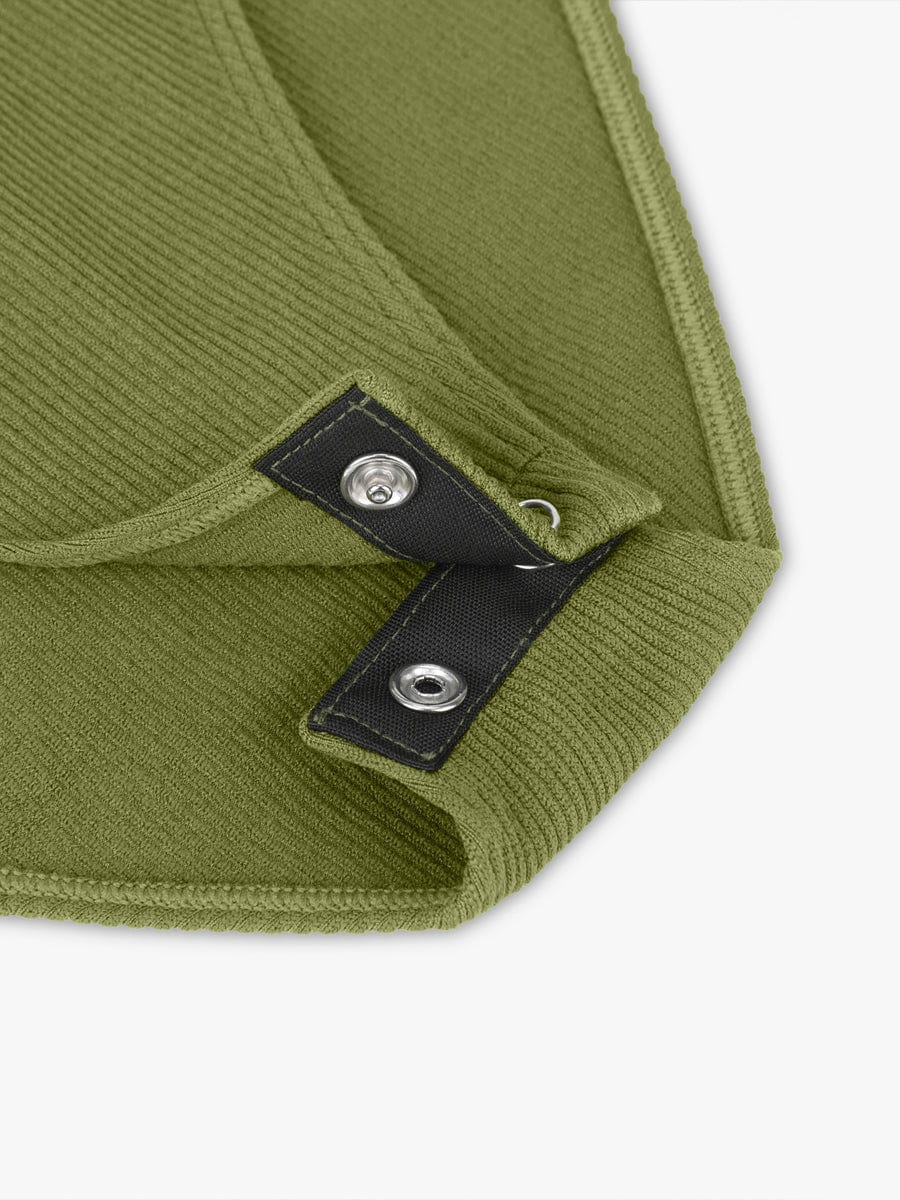 Geribbelde Zip-Front Tank Bodysuit