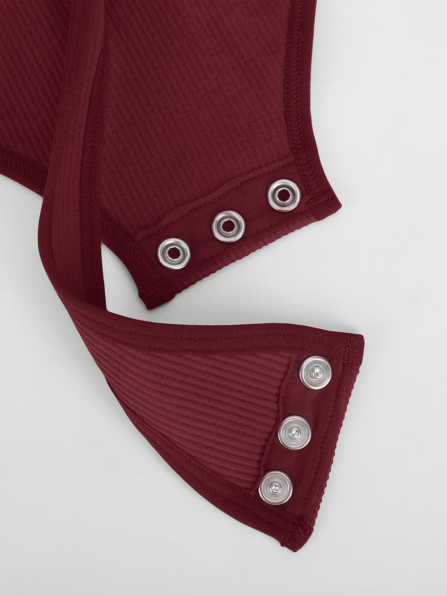 Holle Scoop Hals String Bodysuit