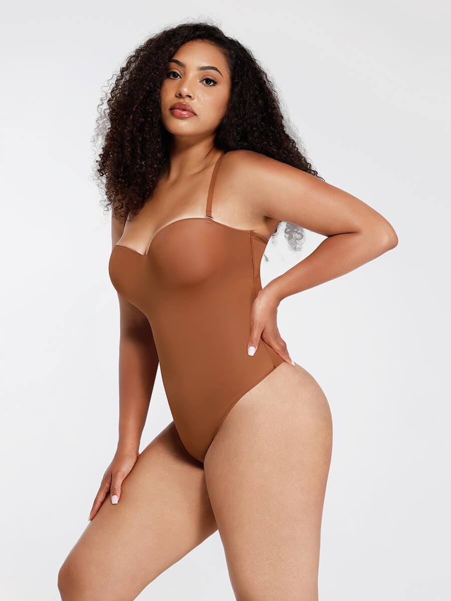 Strapless String Bodysuit
