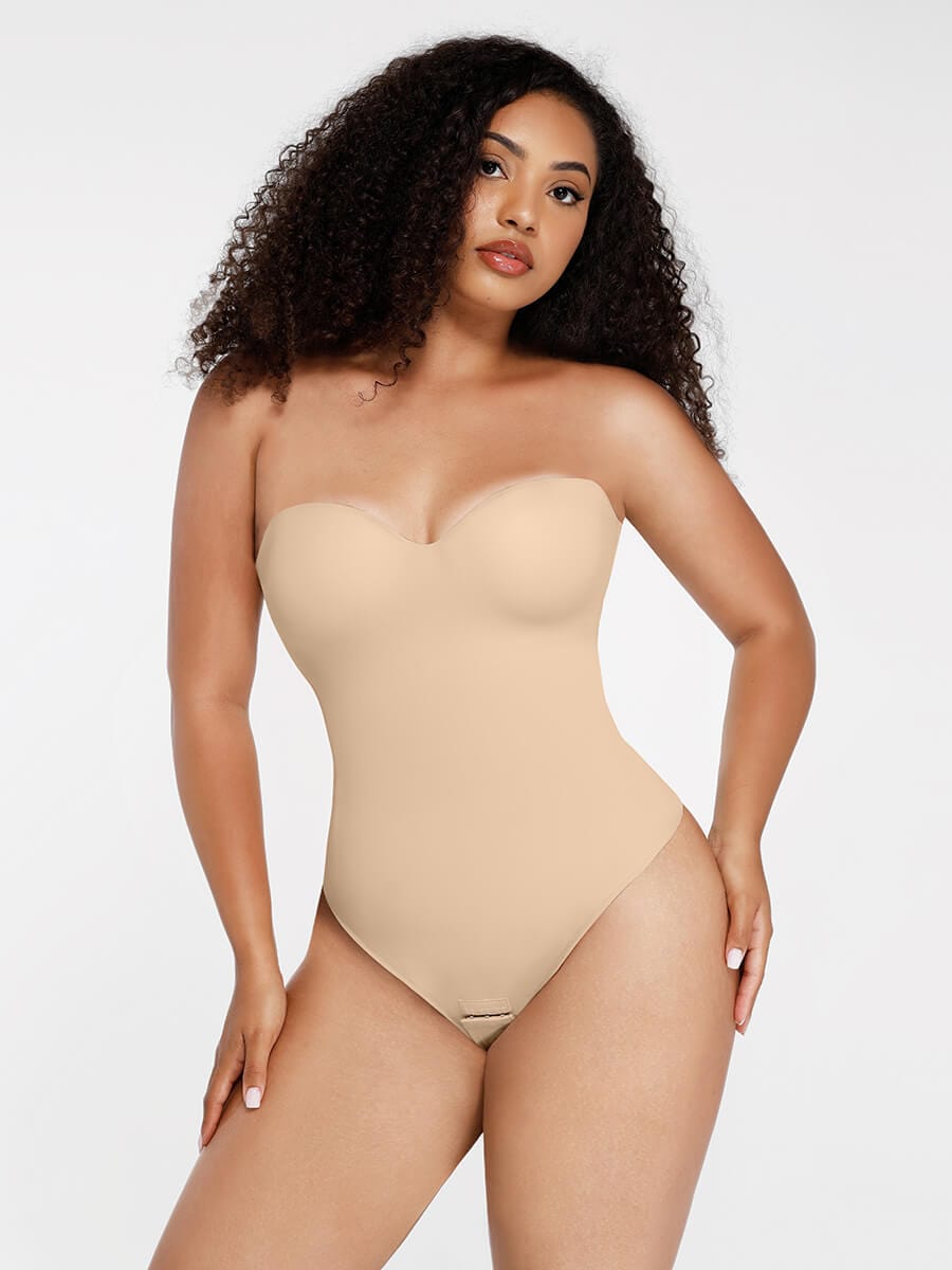 Strapless String Bodysuit