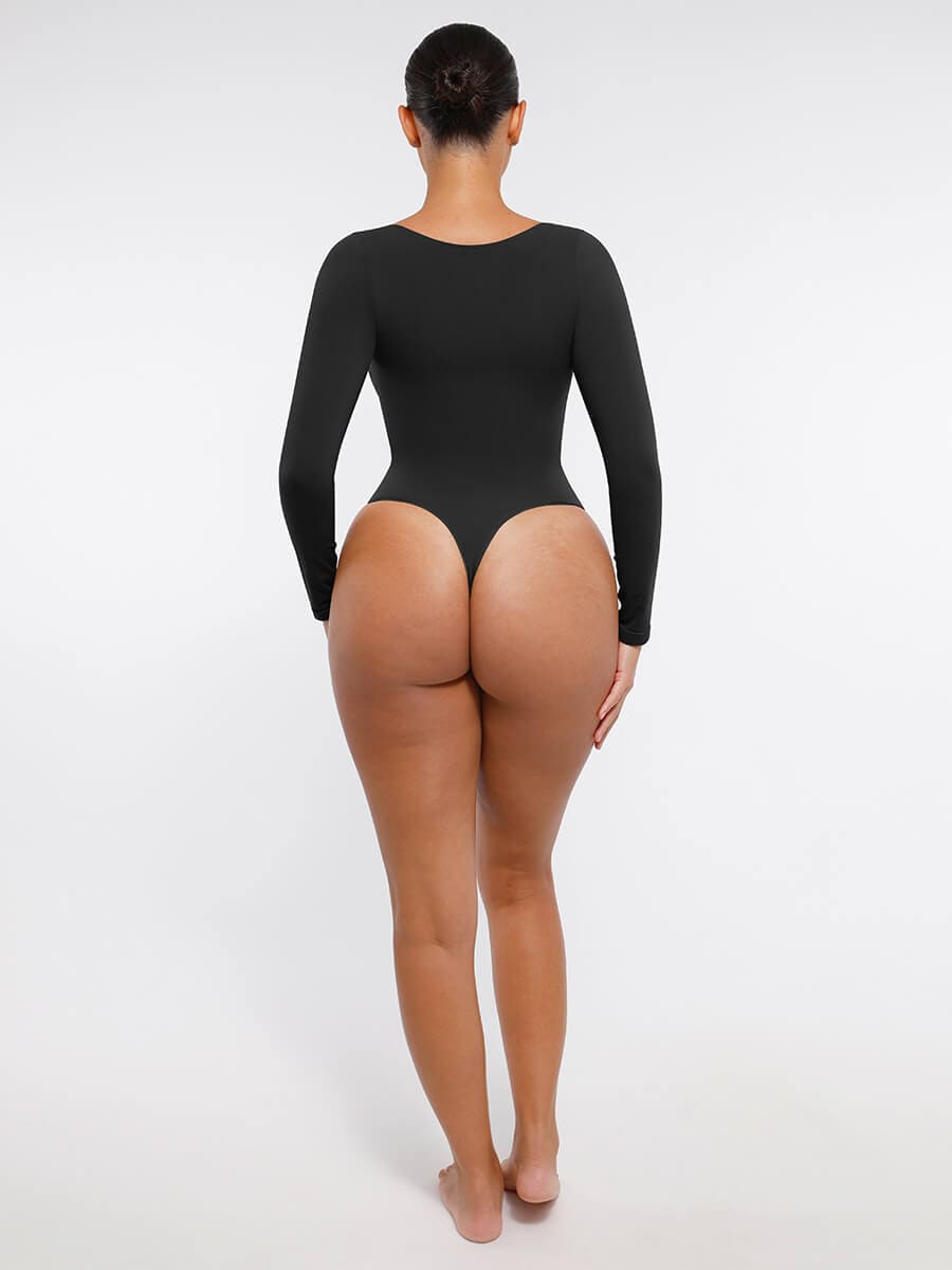 Sculpt Lange Mouwen Bodysuit