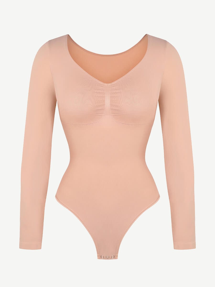 Sculpt Lange Mouwen Bodysuit