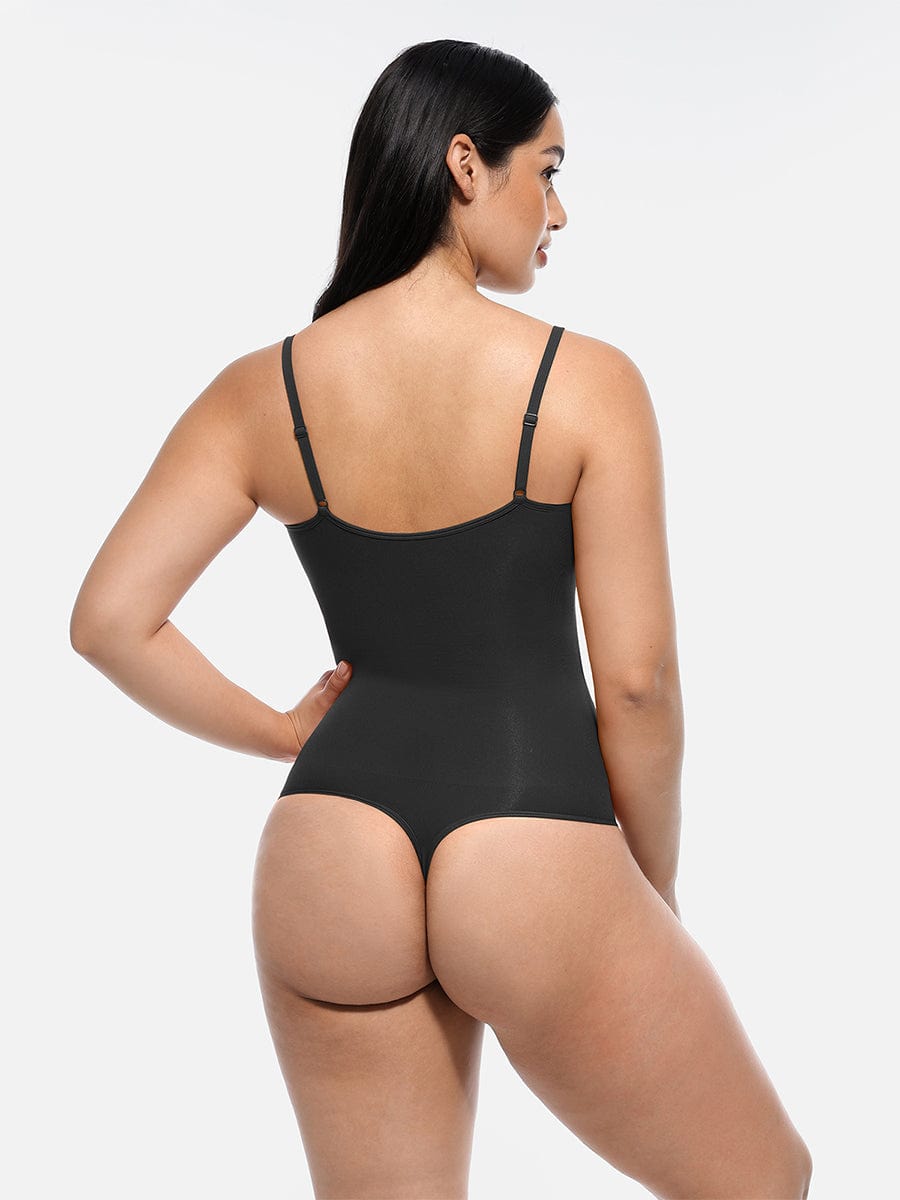Sculpt Covered Thong Bodysuit