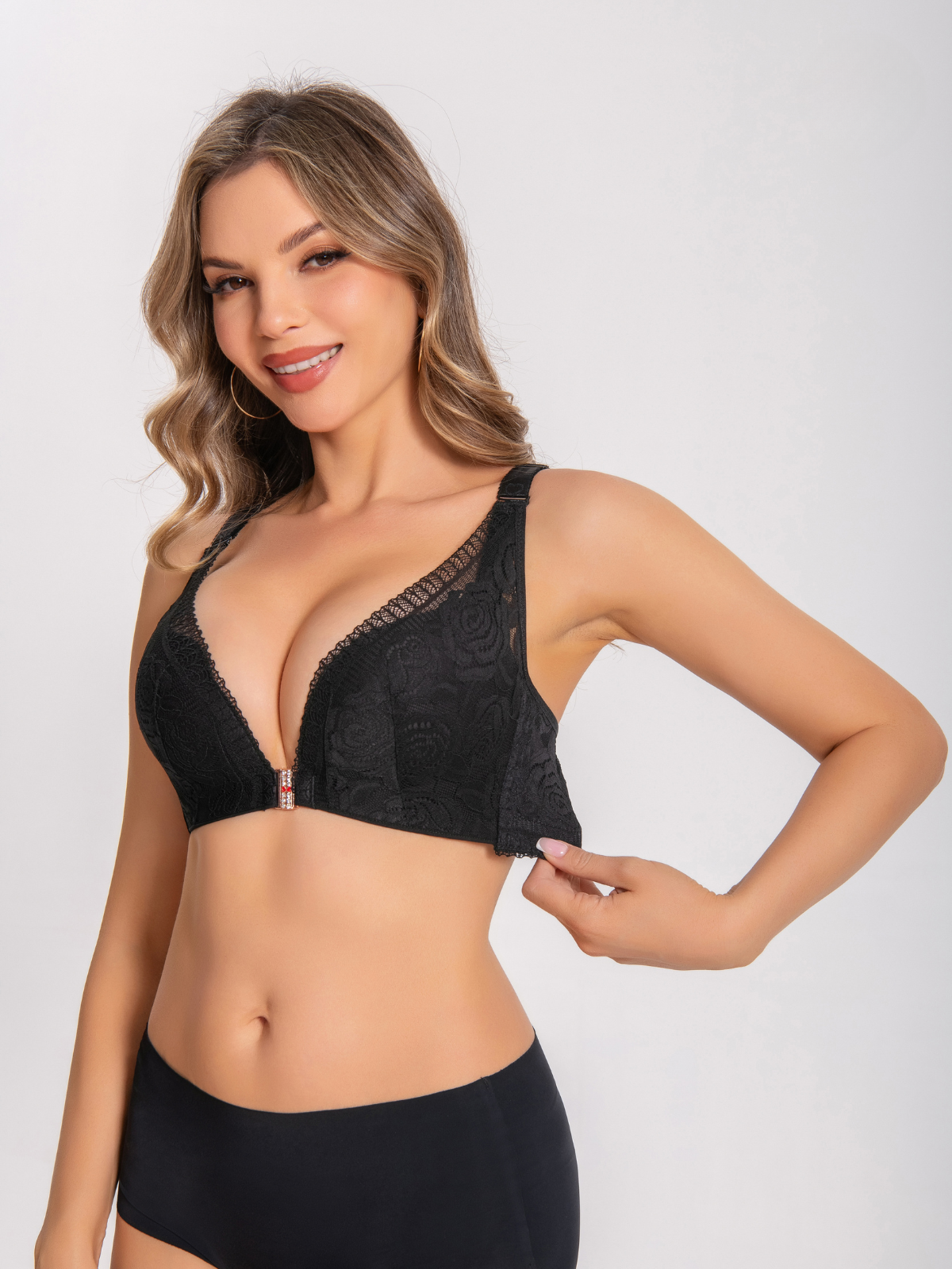 Bella - Rose Push Up BH