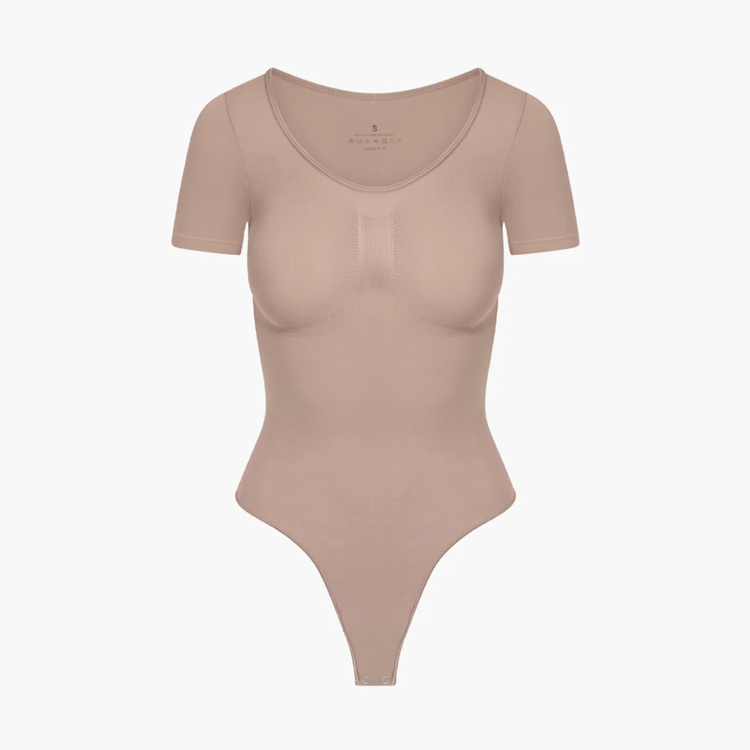 Bodysuit Sculpting Shapewear T-Shirt met String