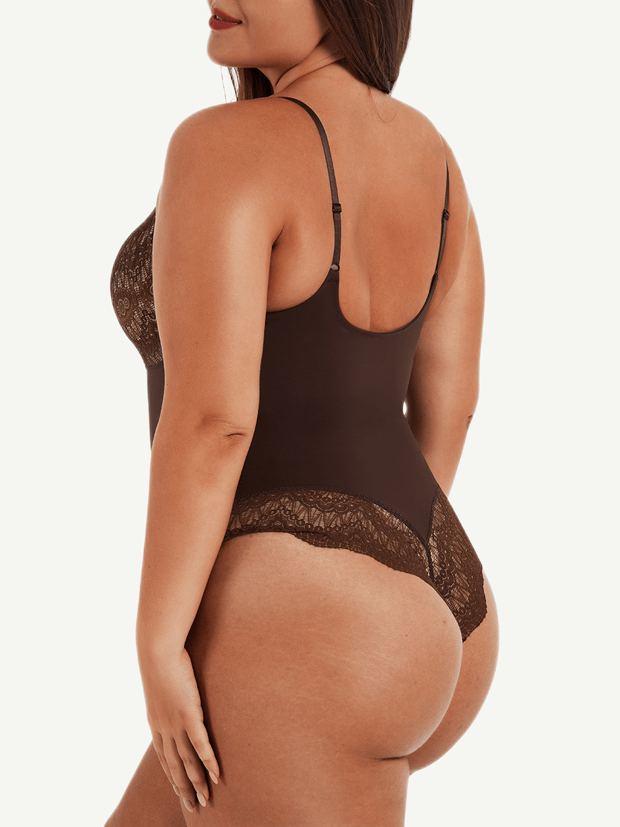 V-Hals Bodysuit
