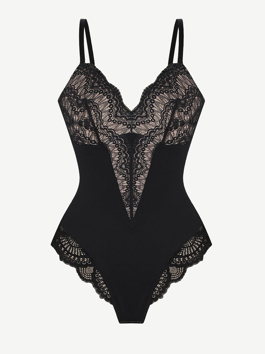 V-Hals Bodysuit