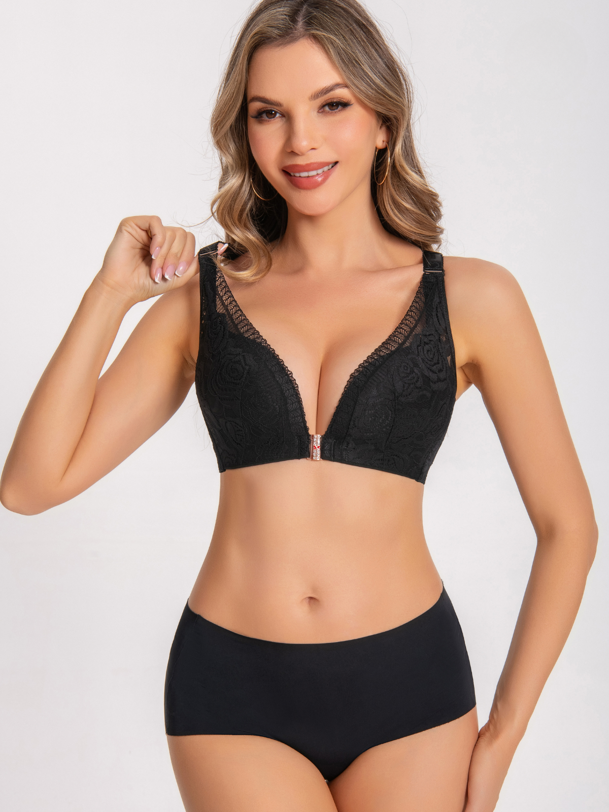 Bella - Rose Push Up BH