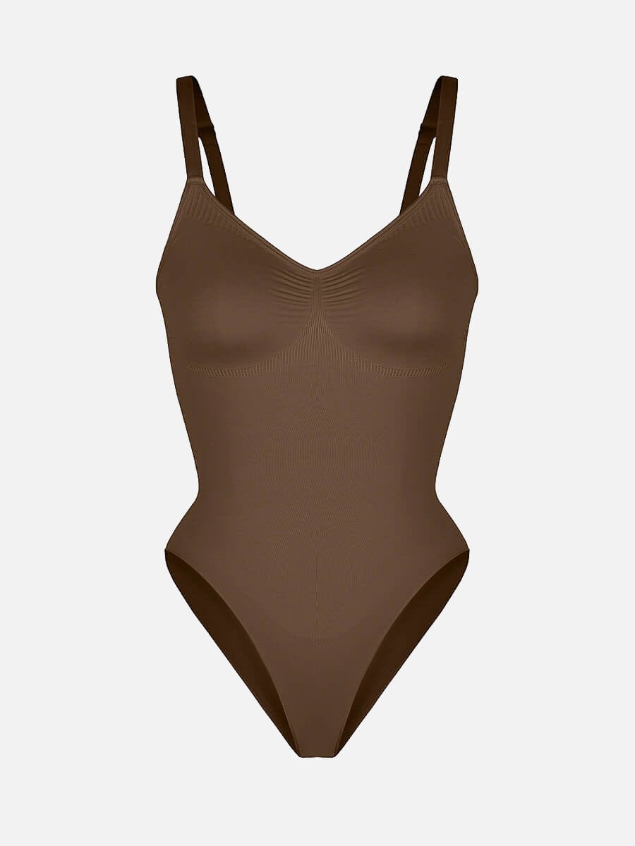 Naadloze Sculpt Bodysuit met Slip