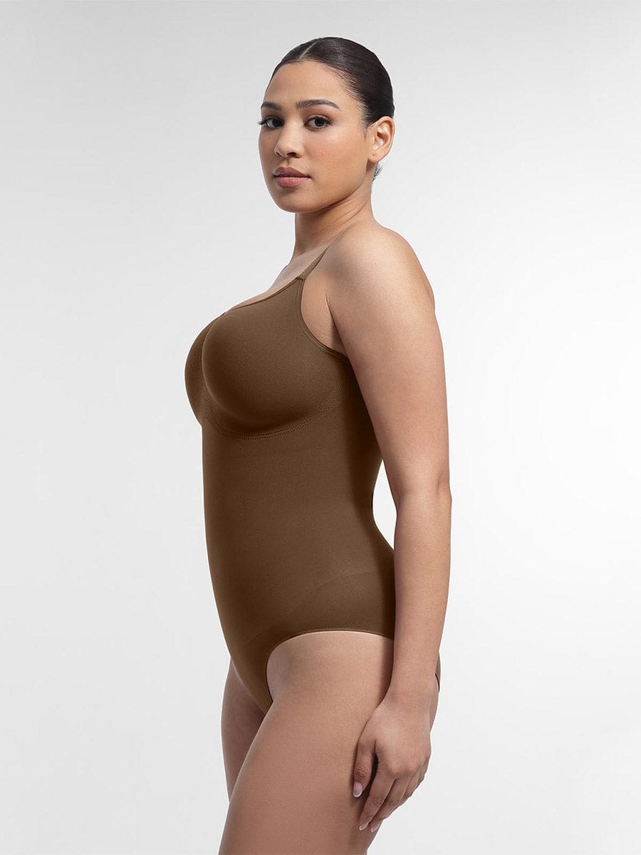 Naadloze Sculpt Bodysuit met Slip