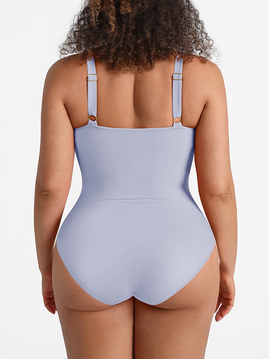 Corrigerend Badpak met Mesh & Ring Detail