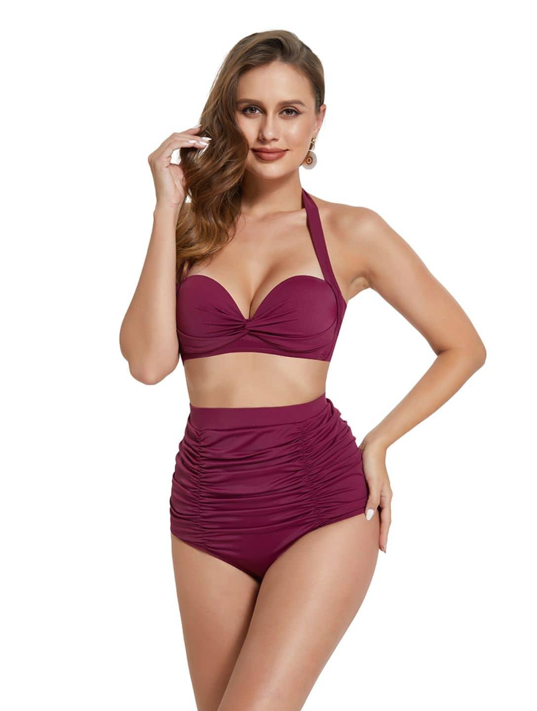 Bikini met hoge taille
