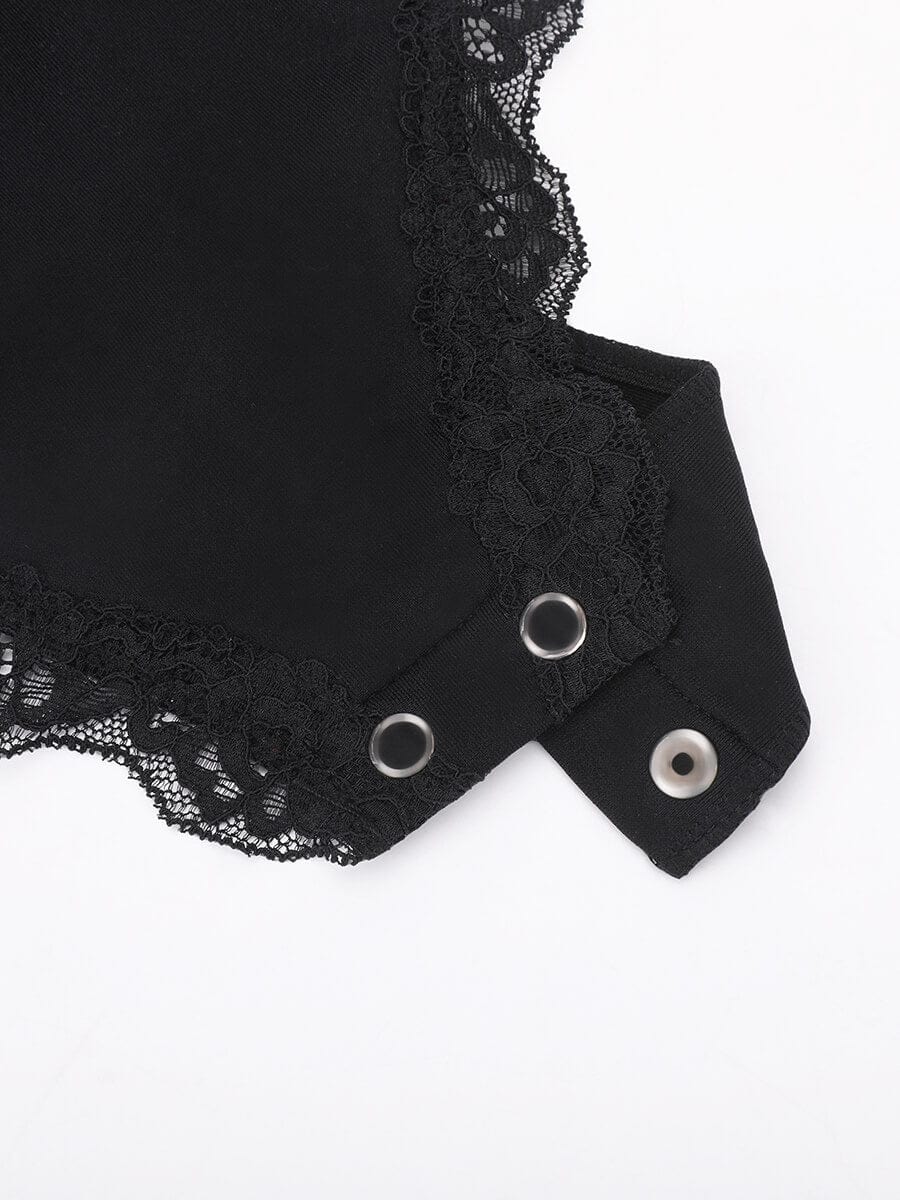 Naadloze Kanten String Bodysuit