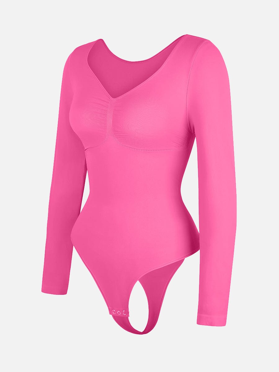 Sculpt Lange Mouwen Bodysuit