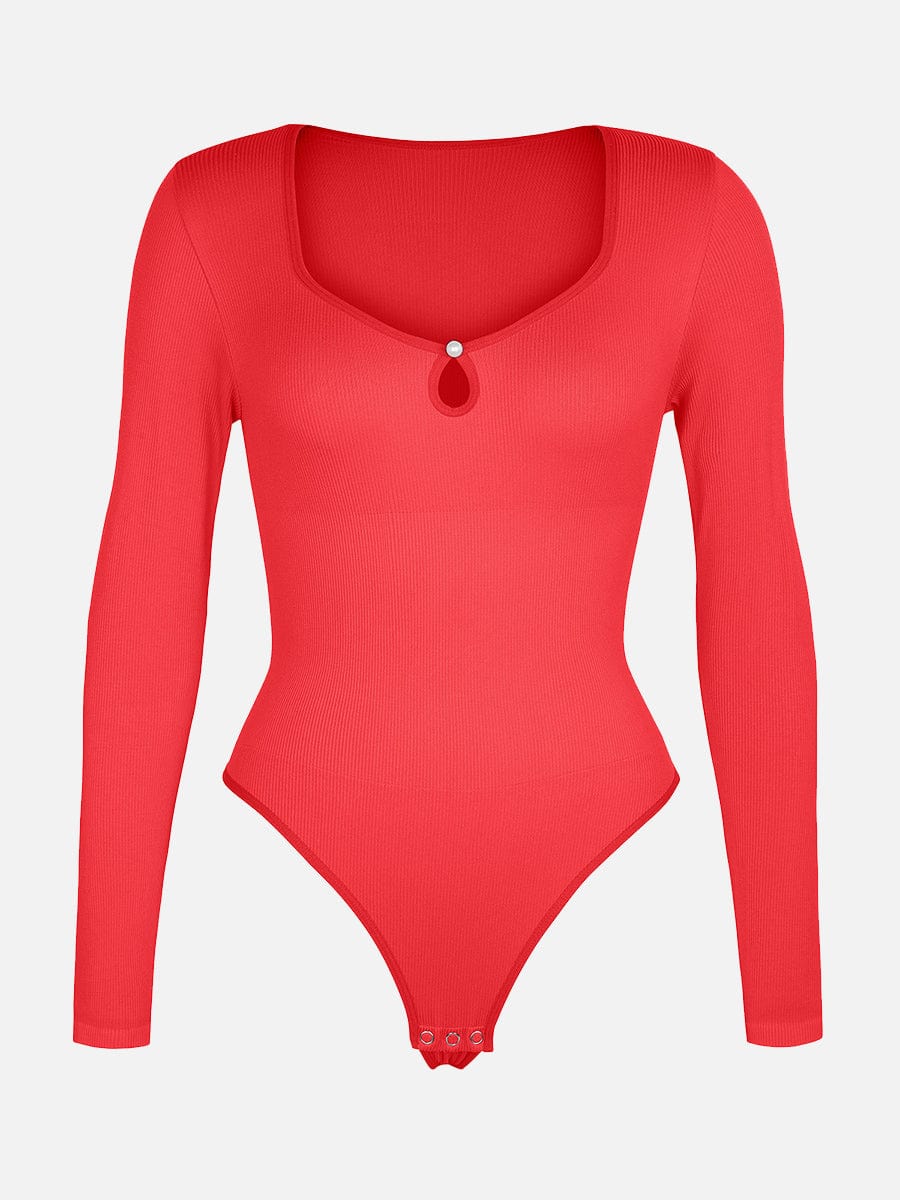 Holle Scoop Hals String Bodysuit