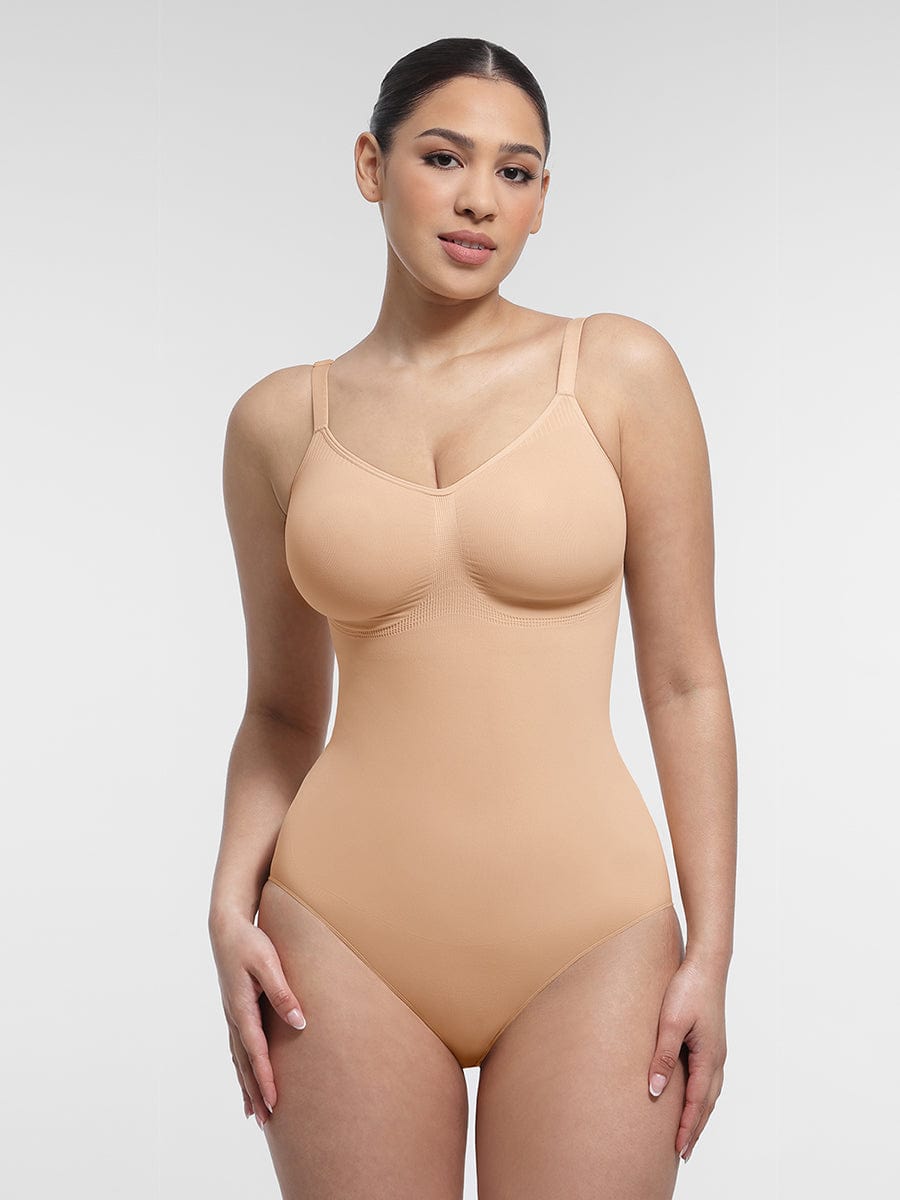 Naadloze Sculpt Bodysuit met Slip